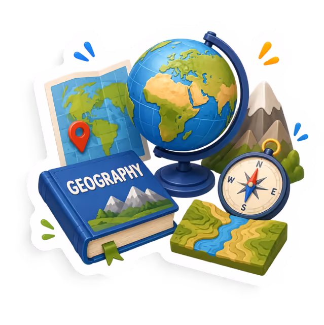 Geography illustration