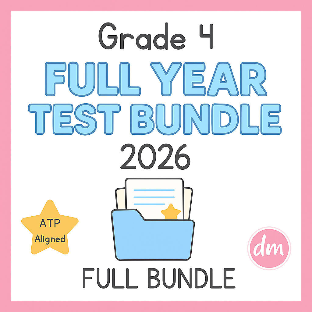 Grade 4 Full-Year Test Bundle (2026)